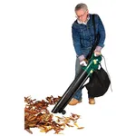 Soffiatore elettrico ST09242i con sacco di raccolta integrato.