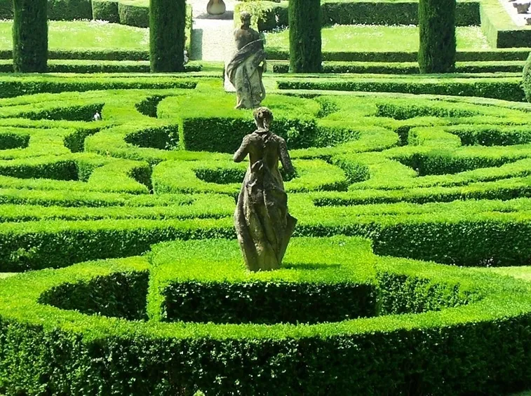 Esempio di giardino all'italiana