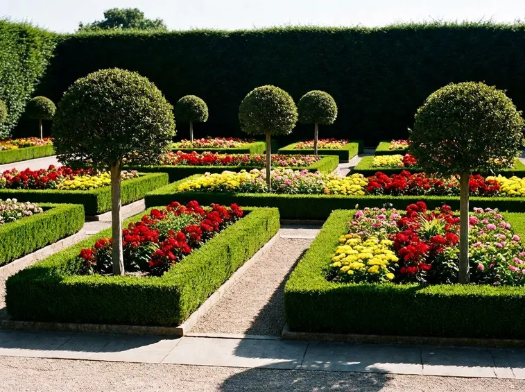 Un giardino ben curato
