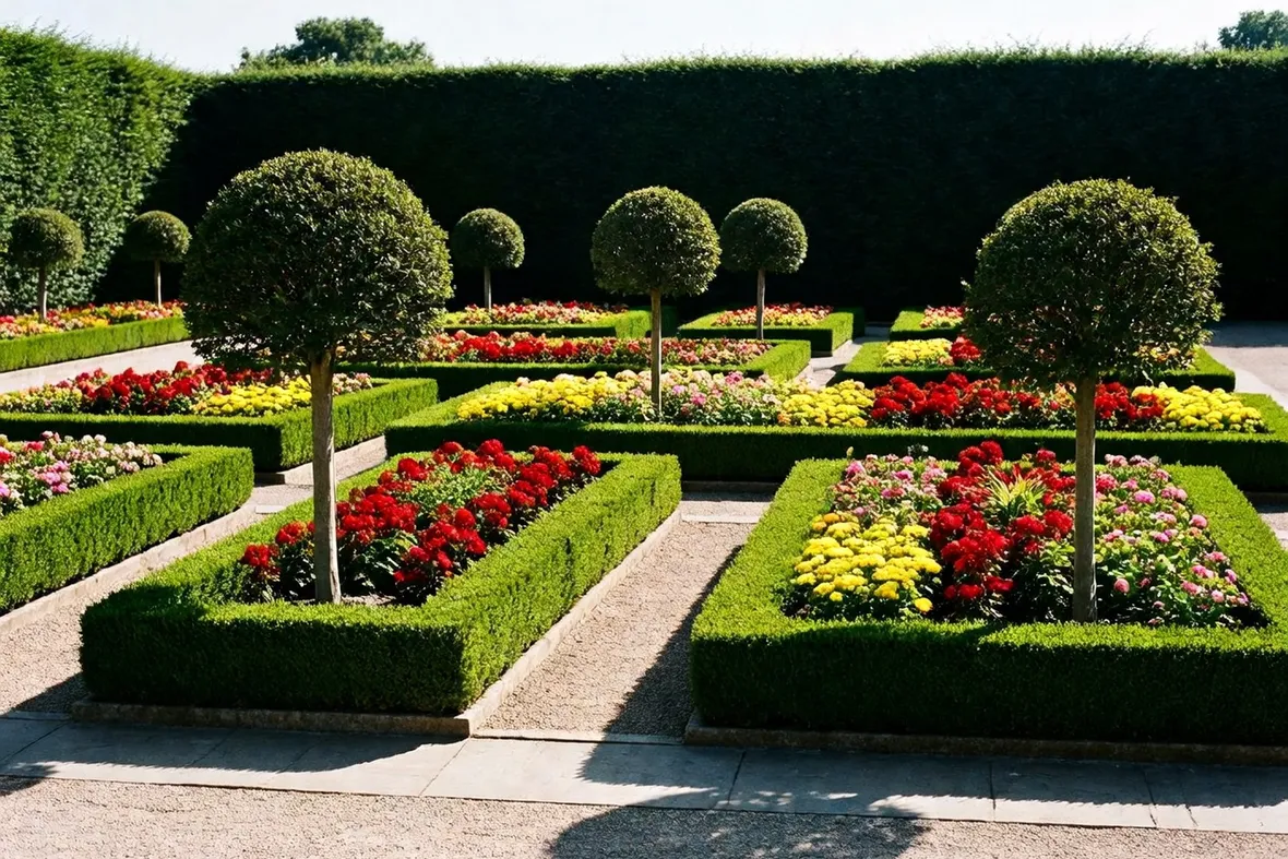 Un giardino ben curato