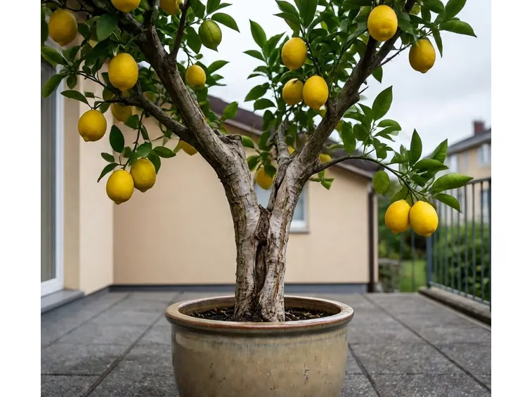 Albero agrumi giardino