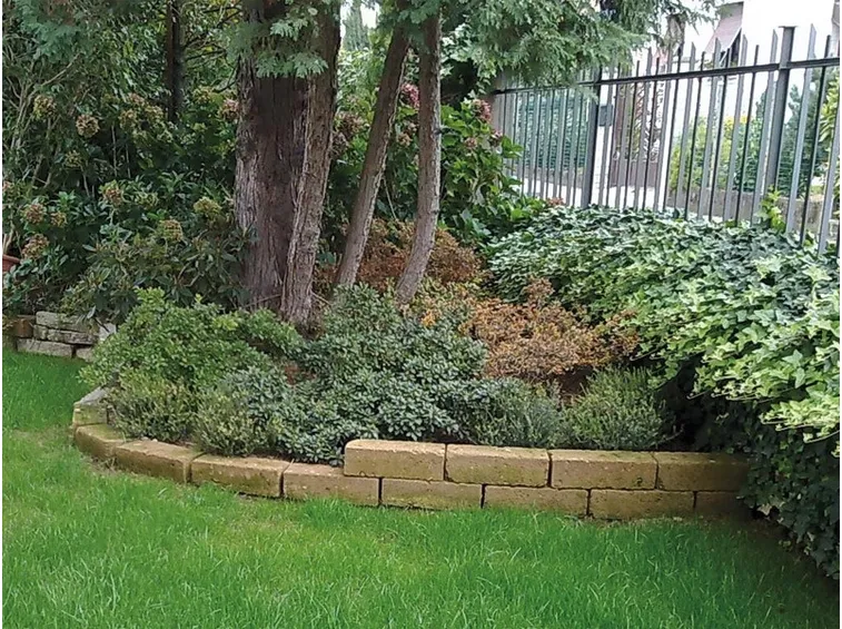 aiuola giardino casa