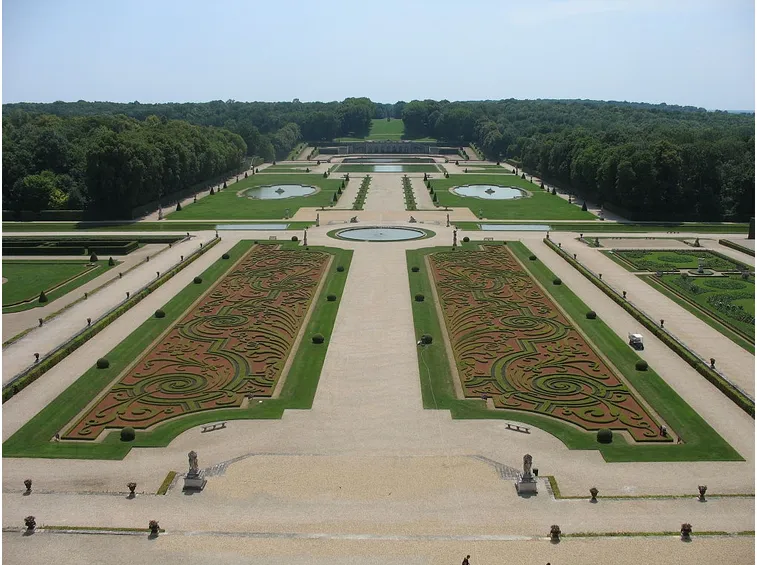 Tipico esempio di giardino alla francese