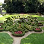 giardino italiano decorato