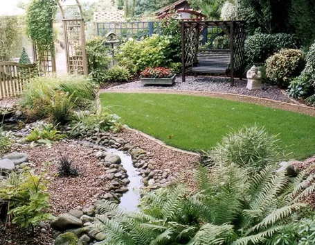 Un piccolo giardino roccioso