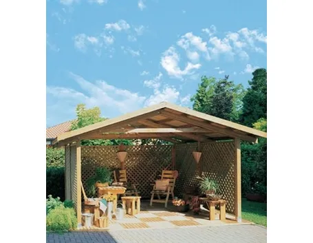 gazebo in legno per giardino