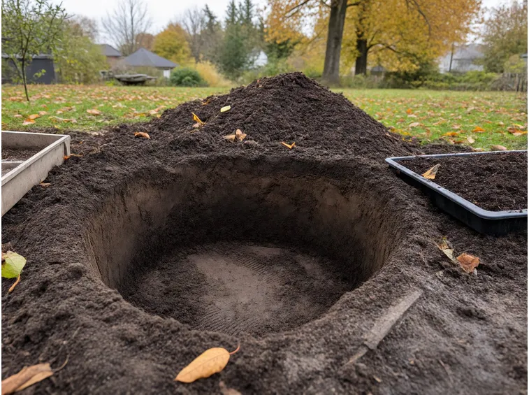 Preparare il terreno e la buca d'impianto
