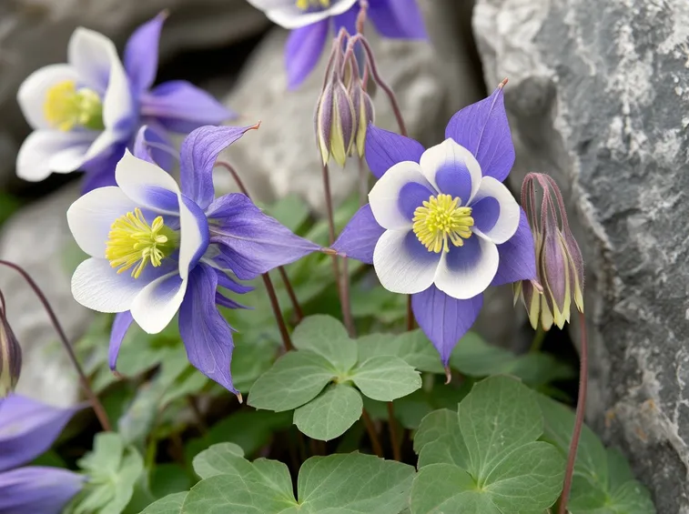 Piante fiori Aquilegia