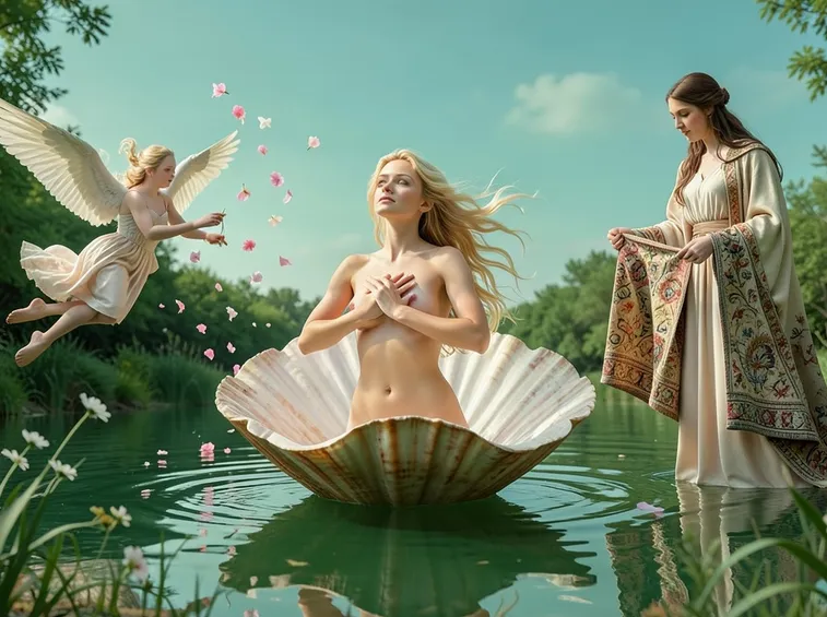 la Venere di Botticelli, quadro
