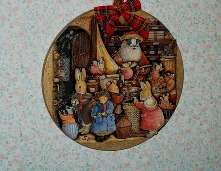 decorazione fatta con decoupage