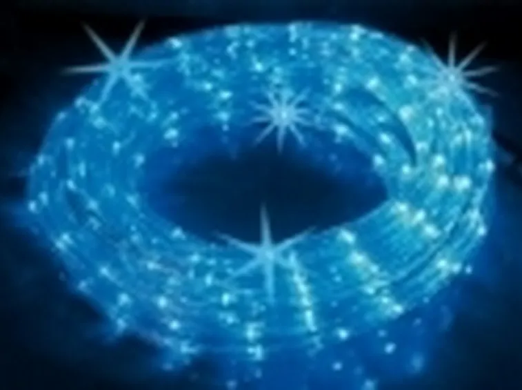 Tubo azzurro al LED