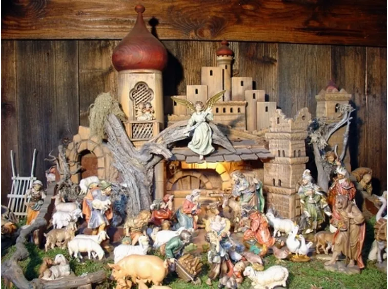 presepe arabo particolare