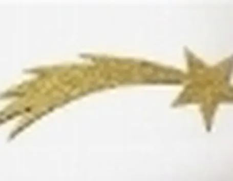 Stella cometa dorata