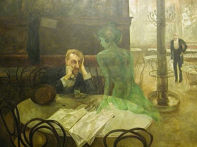 The Absinthe Drinker