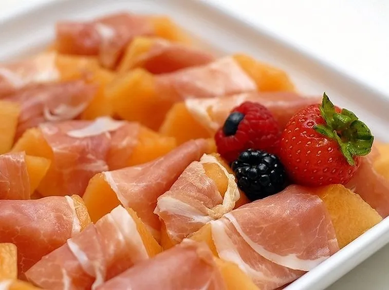 melone e prosciutto crudo