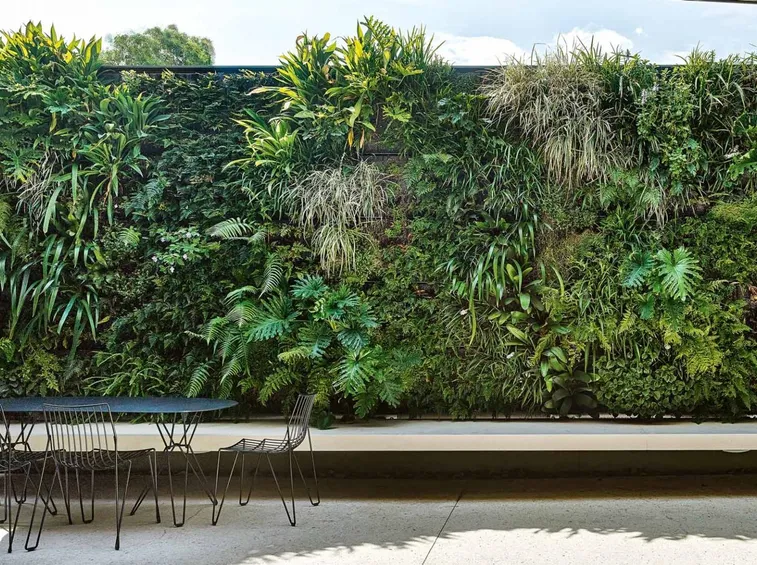 Giardino verticale casa