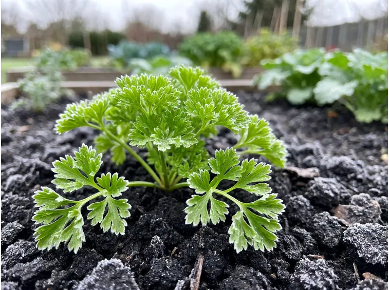 Il prezzemolo resiste al freddo: cosa succede alla pianta d'inverno
