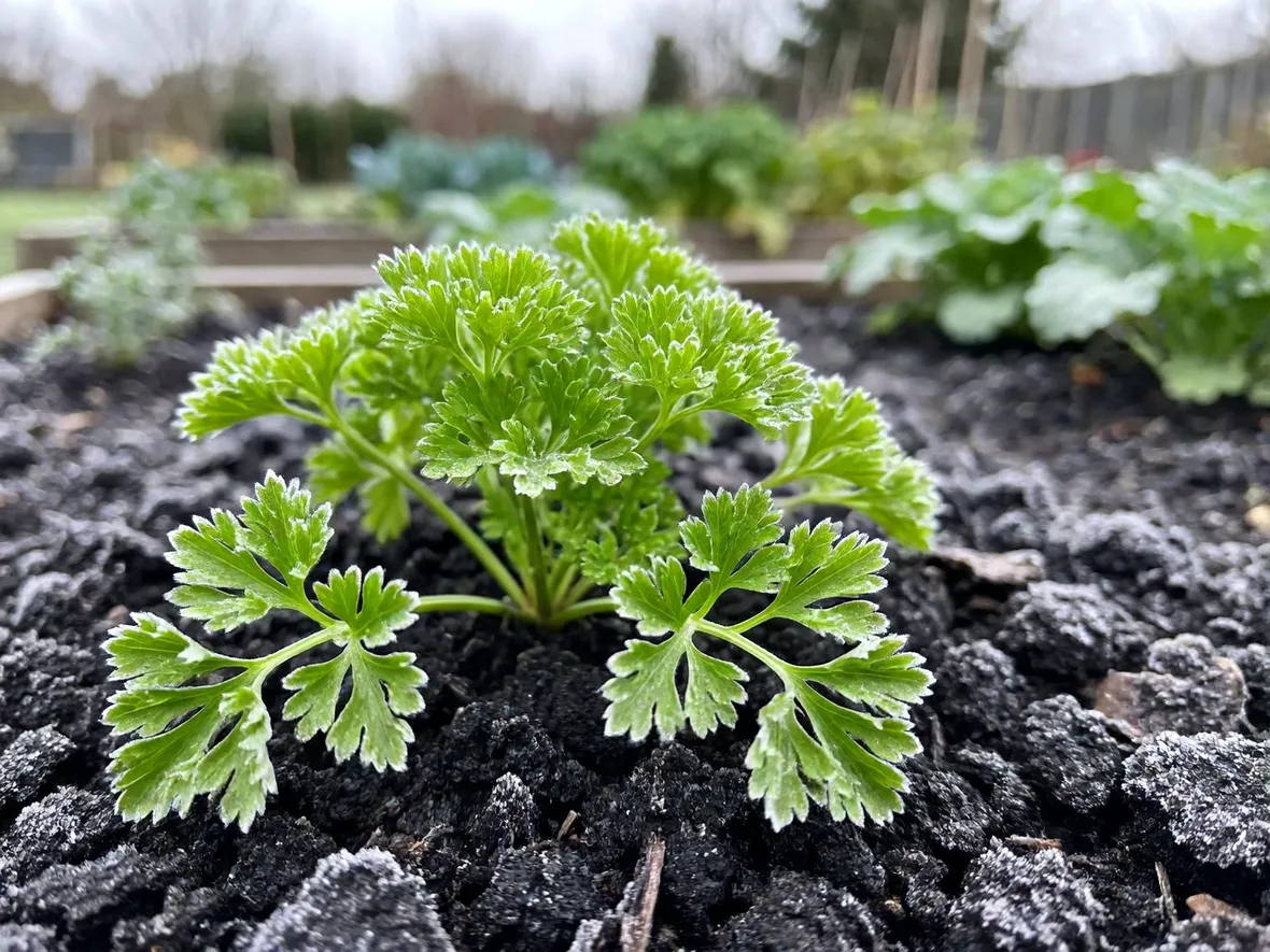 Il prezzemolo resiste al freddo: cosa succede alla pianta d'inverno