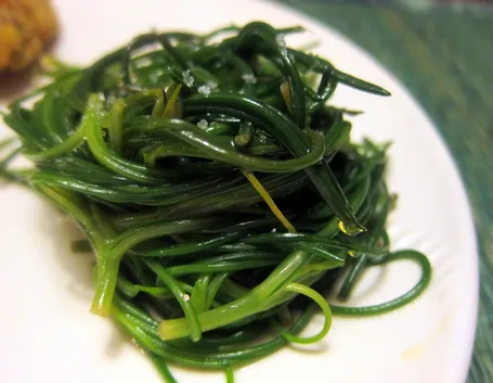 Agretti in tavola