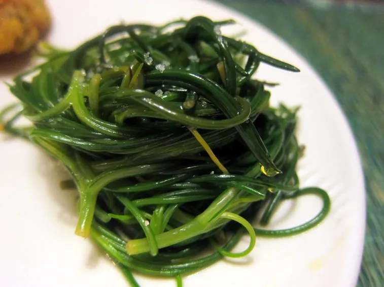 Agretti in tavola