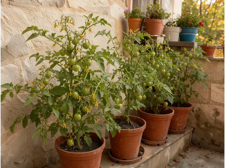 Perché a fine stagione i pomodori non diventano più rossi