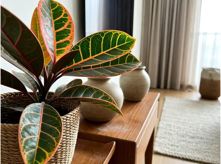 Croton (Codiaeum variegatum)