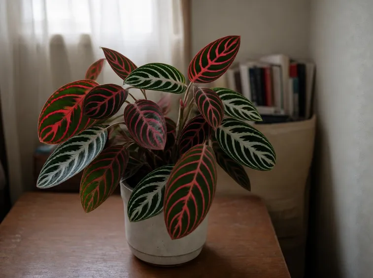Un esempio di fiore che troviamo sulle piante di Maranta.