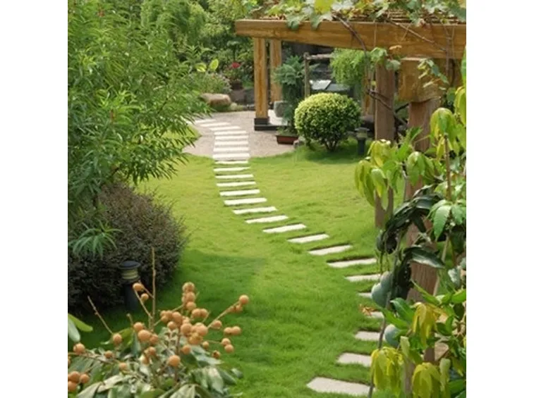 schema di progettazione giardino