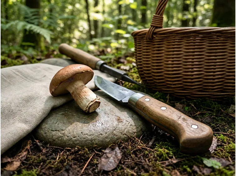 Come raccogliere, pulire e trasportare i funghi da far controllare