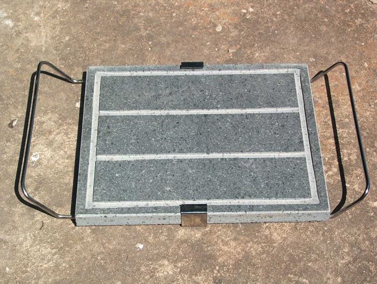 Tappetino Protettivo Per Barbecue Floordirekt Catania 90x120 Cm - Ignifugo E Antiscivolo