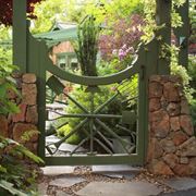 Cancello d'ingresso al giardino