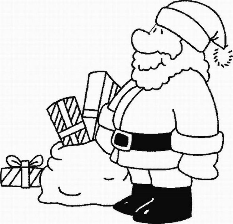 Disegni Da Colorare Di Natale Babbo Natale.Colorare Babbo Natale Decorazioni Di Natale Come Colorare Le Immagini Di Babbo Natale